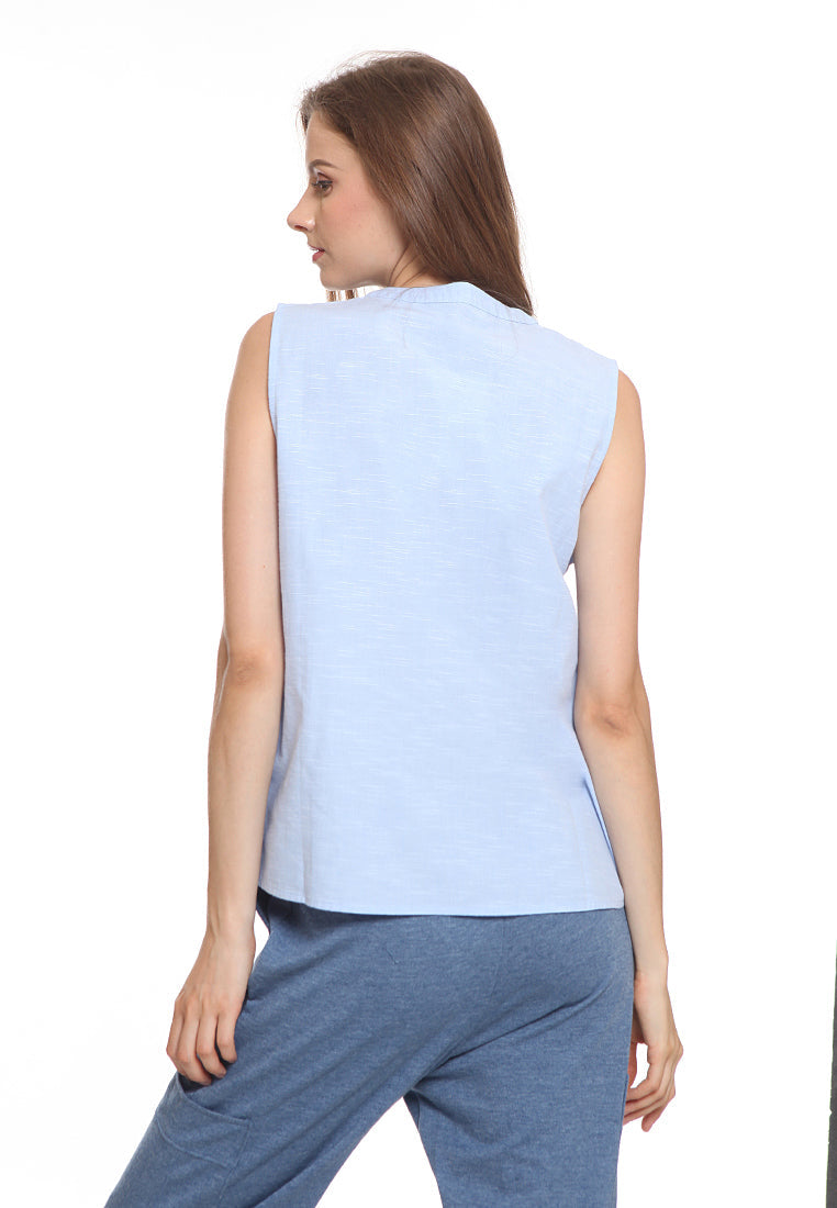 Sleeveless Blouse 0B035