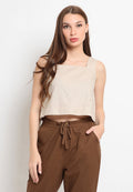 Loose Cropped Blouse
