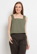 Sleveless Crop Top