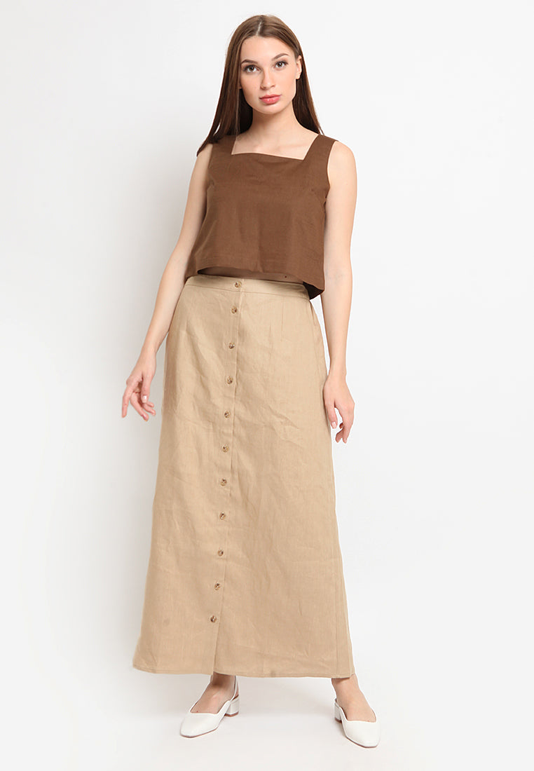 Loose Cropped Blouse