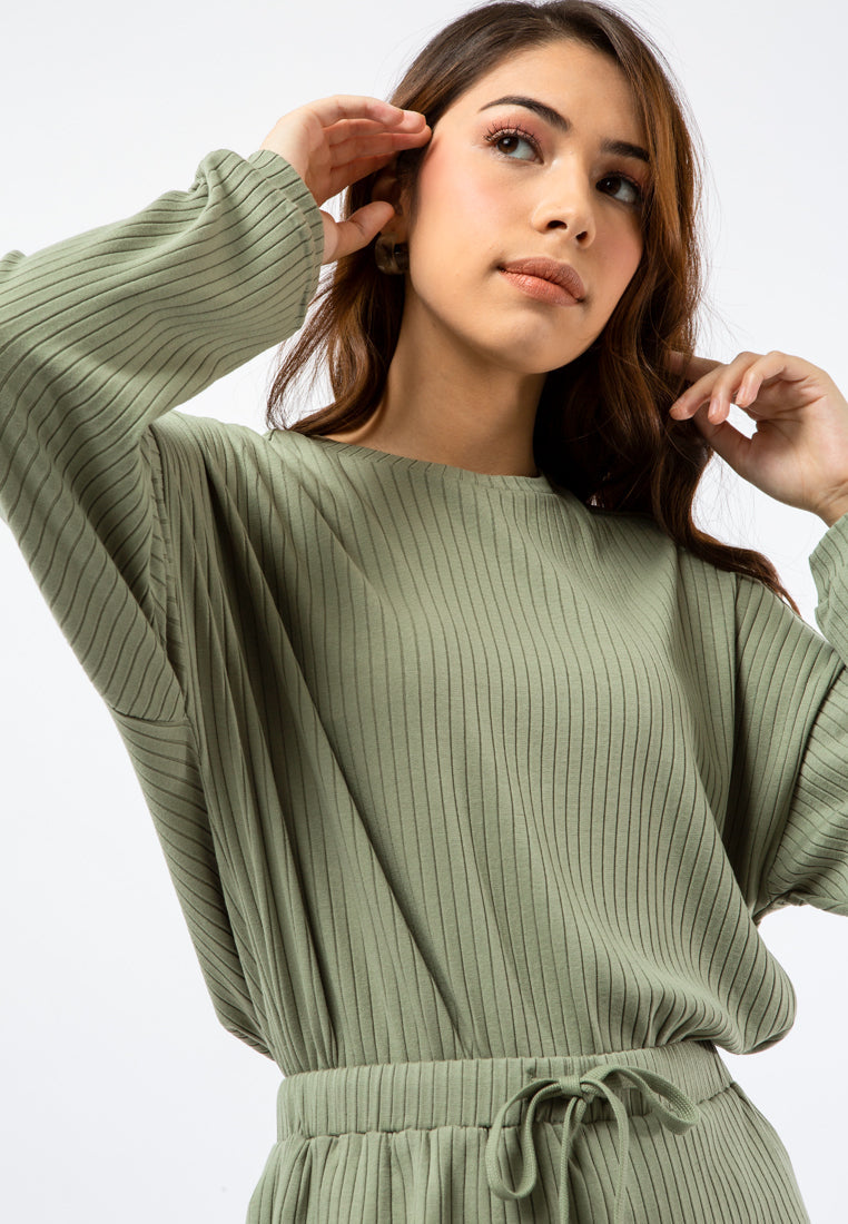 Long Sleeve Loose Sweatshirt