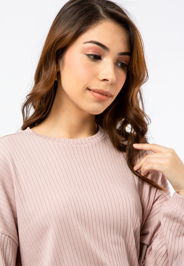 Long Sleeve Loose Sweatshirt