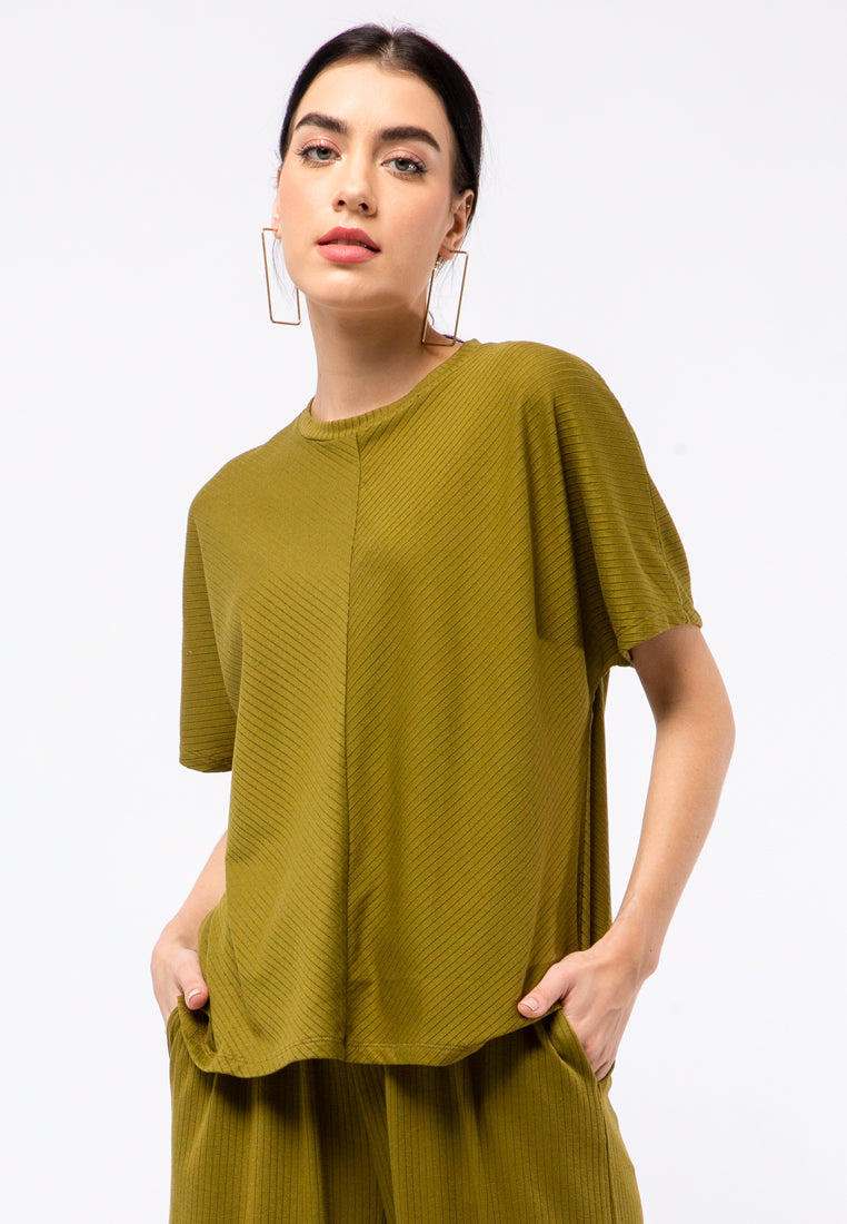 Chevron Rib T-shirt