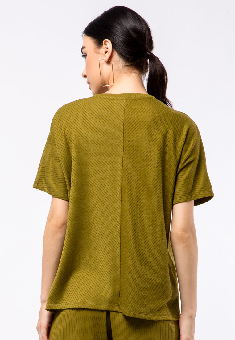 Chevron Rib T-shirt