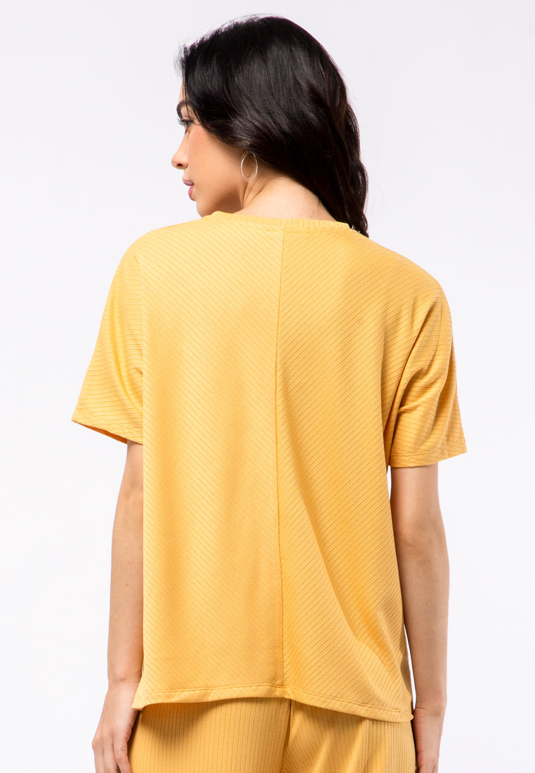 Chevron Rib T-shirt