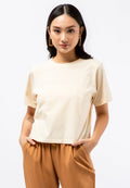 Round Neck Crop T-shirt
