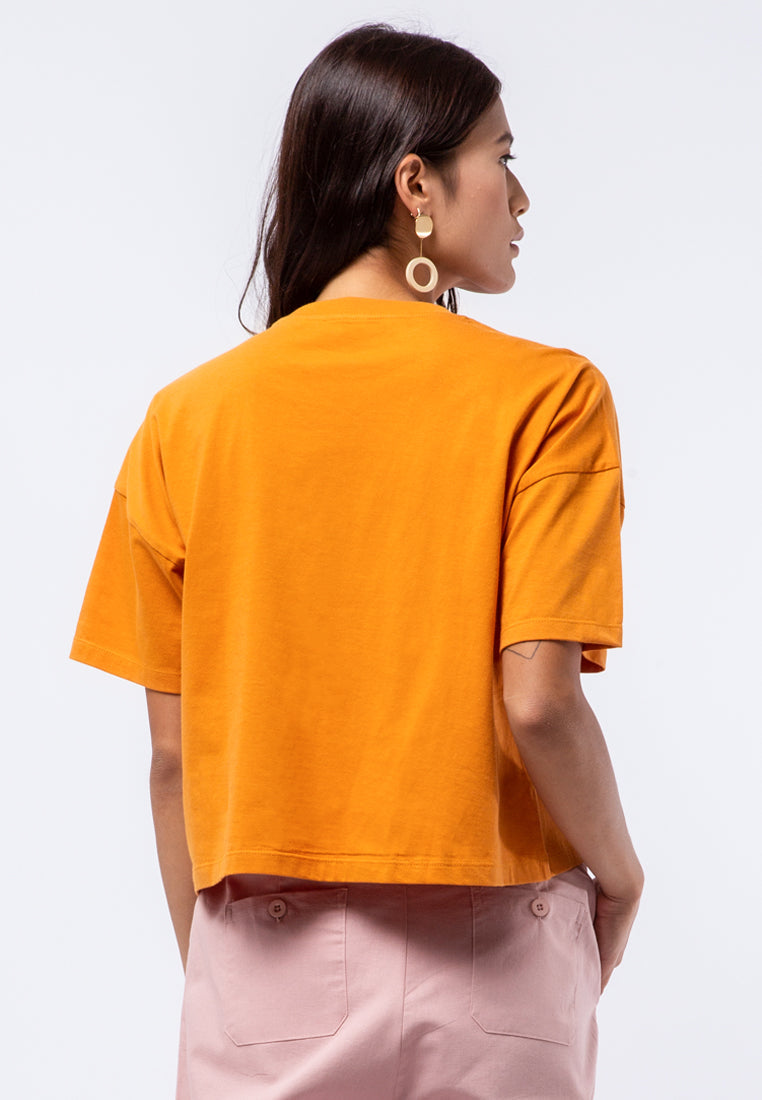 Boxy Cropped T-shirt