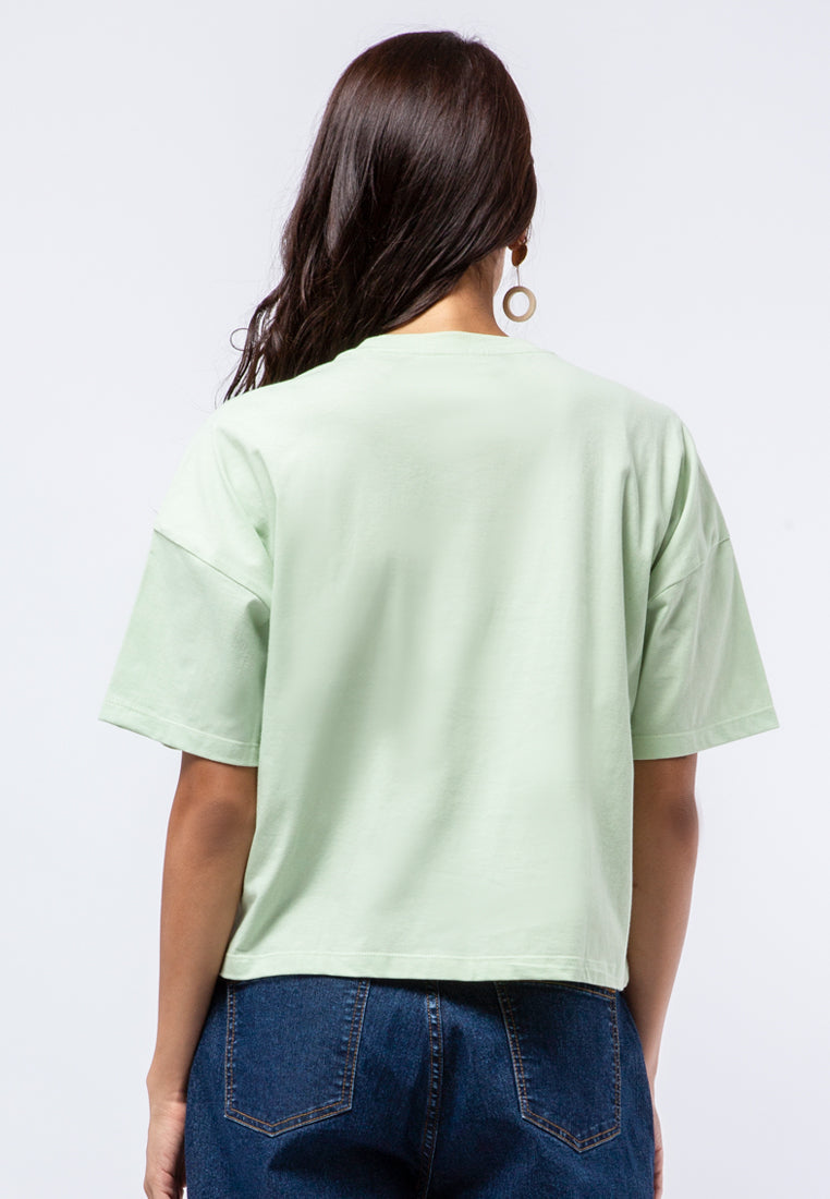 Boxy Cropped T-shirt