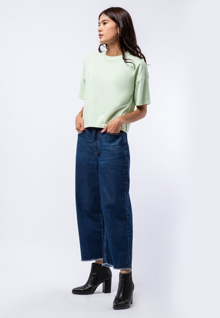 Boxy Cropped T-shirt