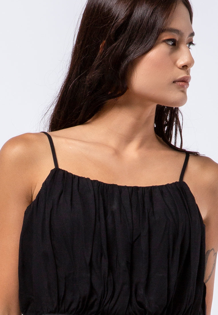Ruched Crop Camisole