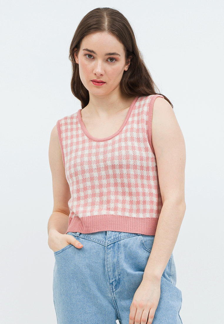 Fitted Crop Vest