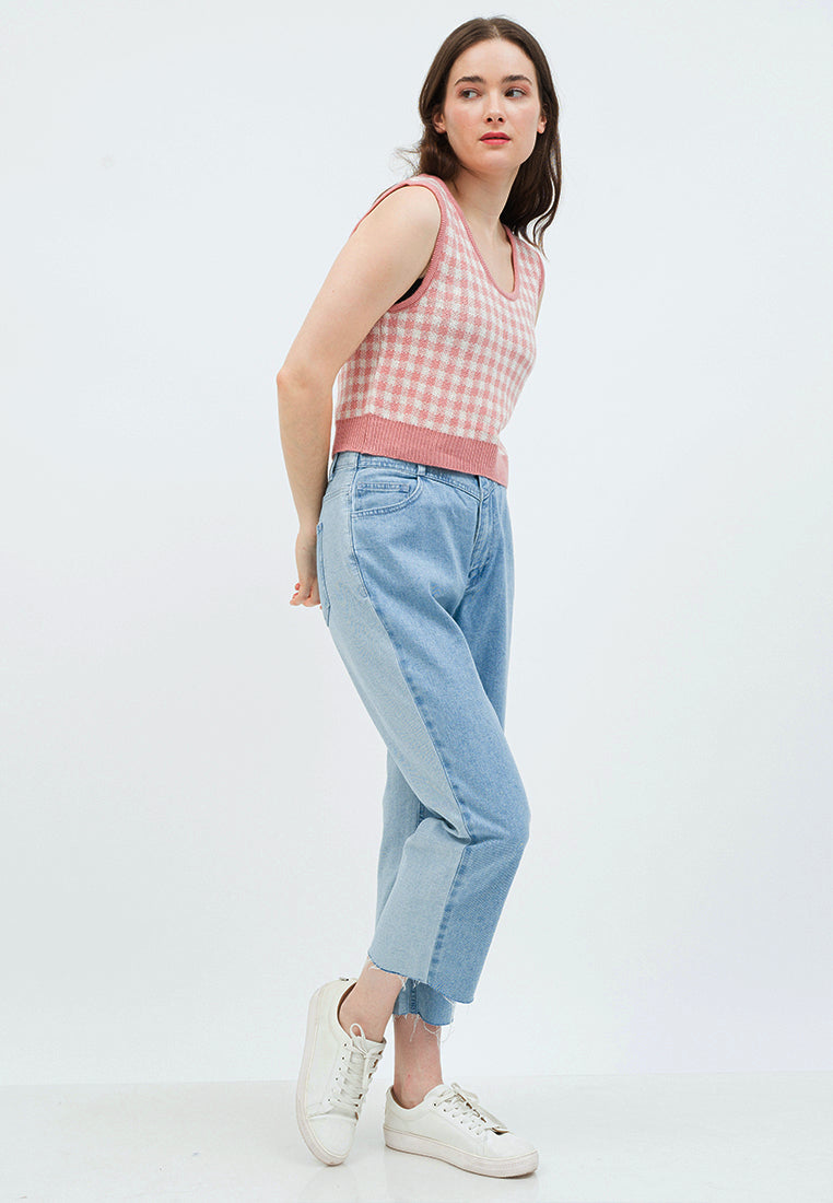Fitted Crop Vest