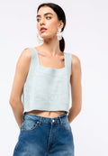 2-tone Flatknit Vest