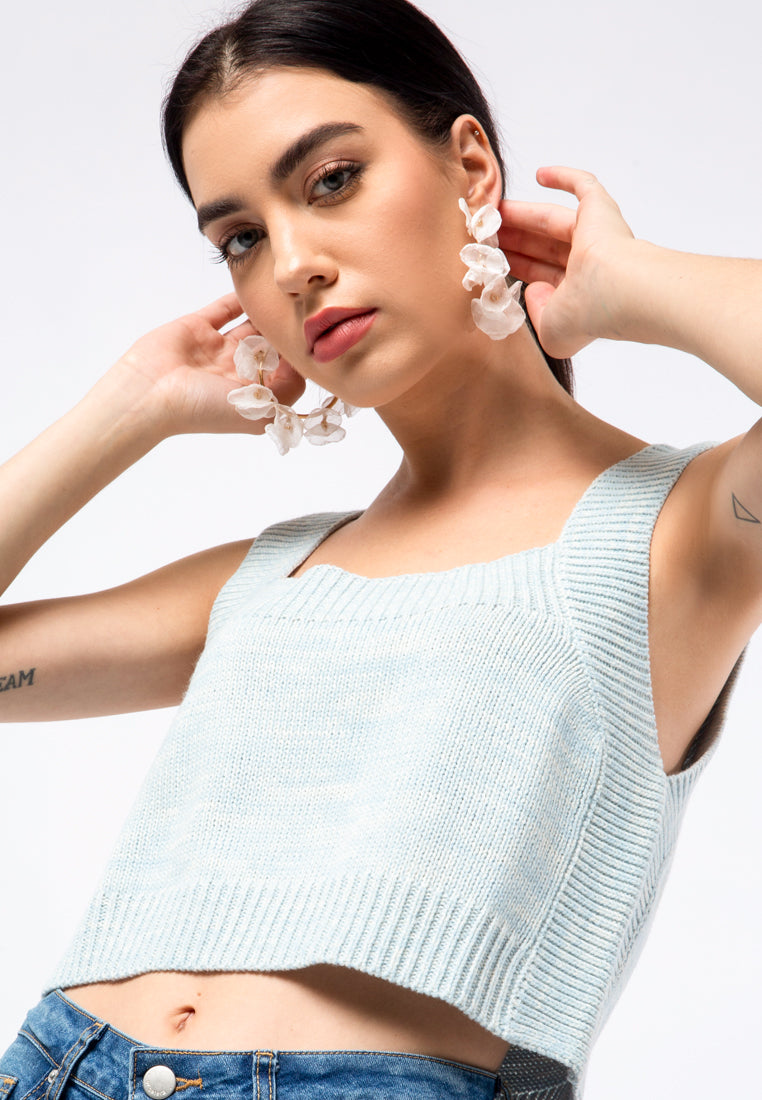 2-tone Flatknit Vest