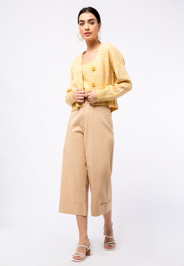 2-tone Flatknit Vest