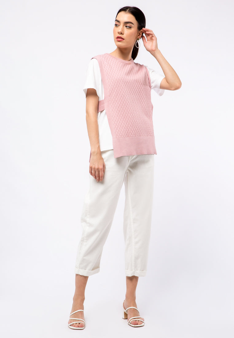 Waffle Textured Vest