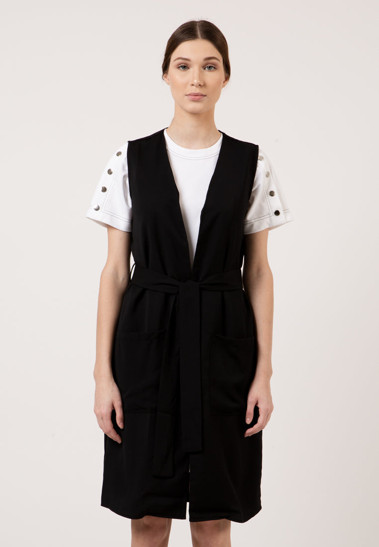 Long Cotton Vest 20D060