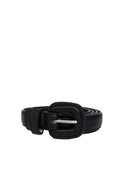 Metal Buckel Belt Black