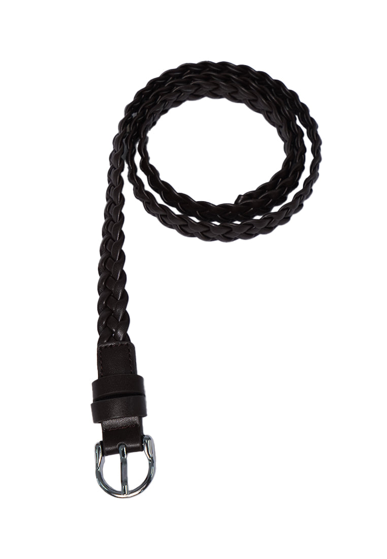 Metal Buckle Dark Brown