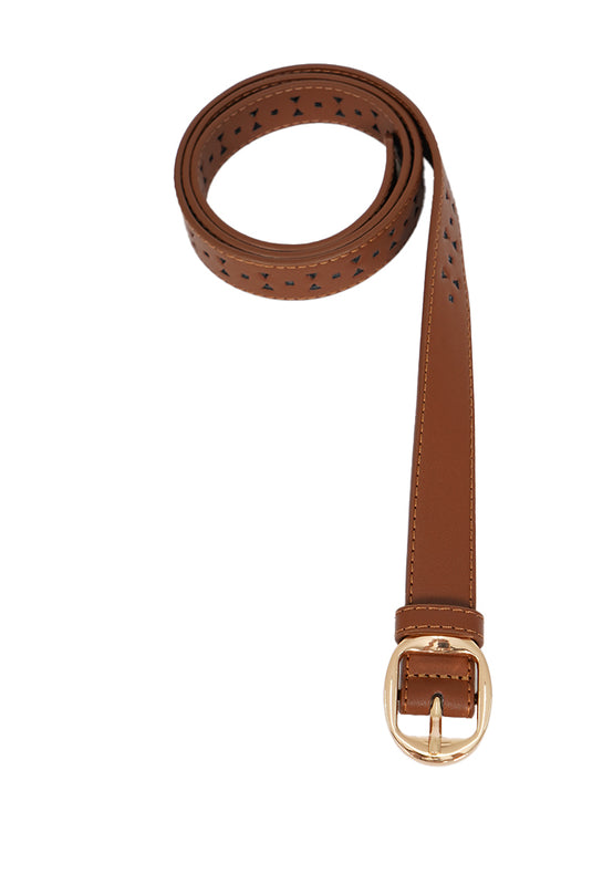 Oval Buckle Belt