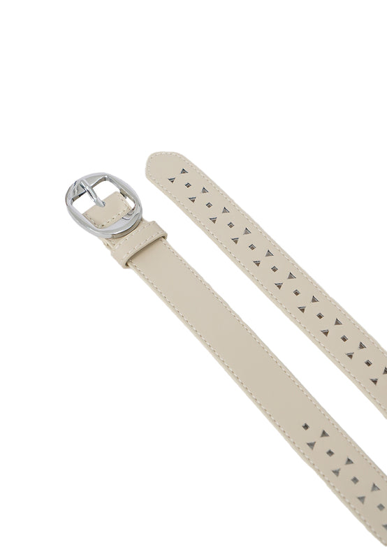 Oval Buckle Belt