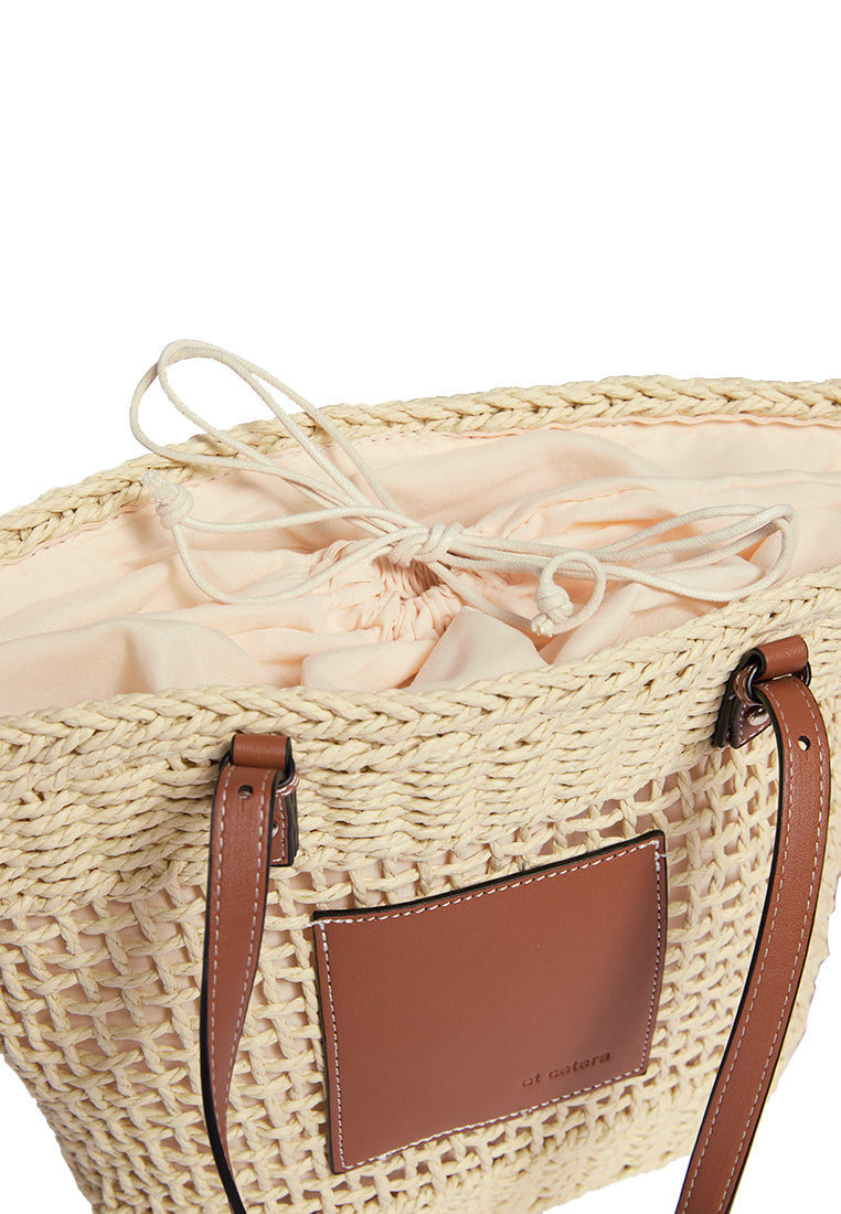 Rattan Tote Bag