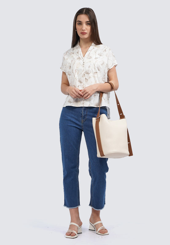 Et Cetera Bagpack Solid BEIGE