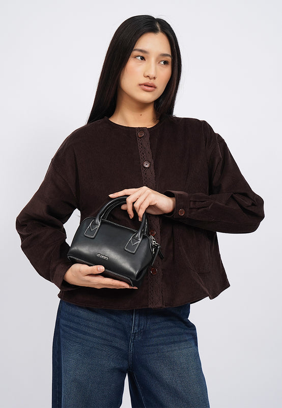 Black Mini Sling Bag