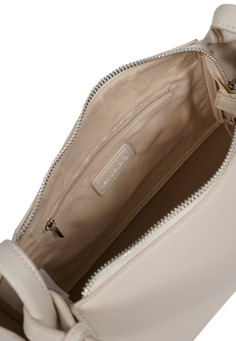 Zipper Bag Closure OFF WHITE