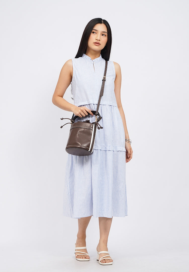 Dark Brown Bucket Bag