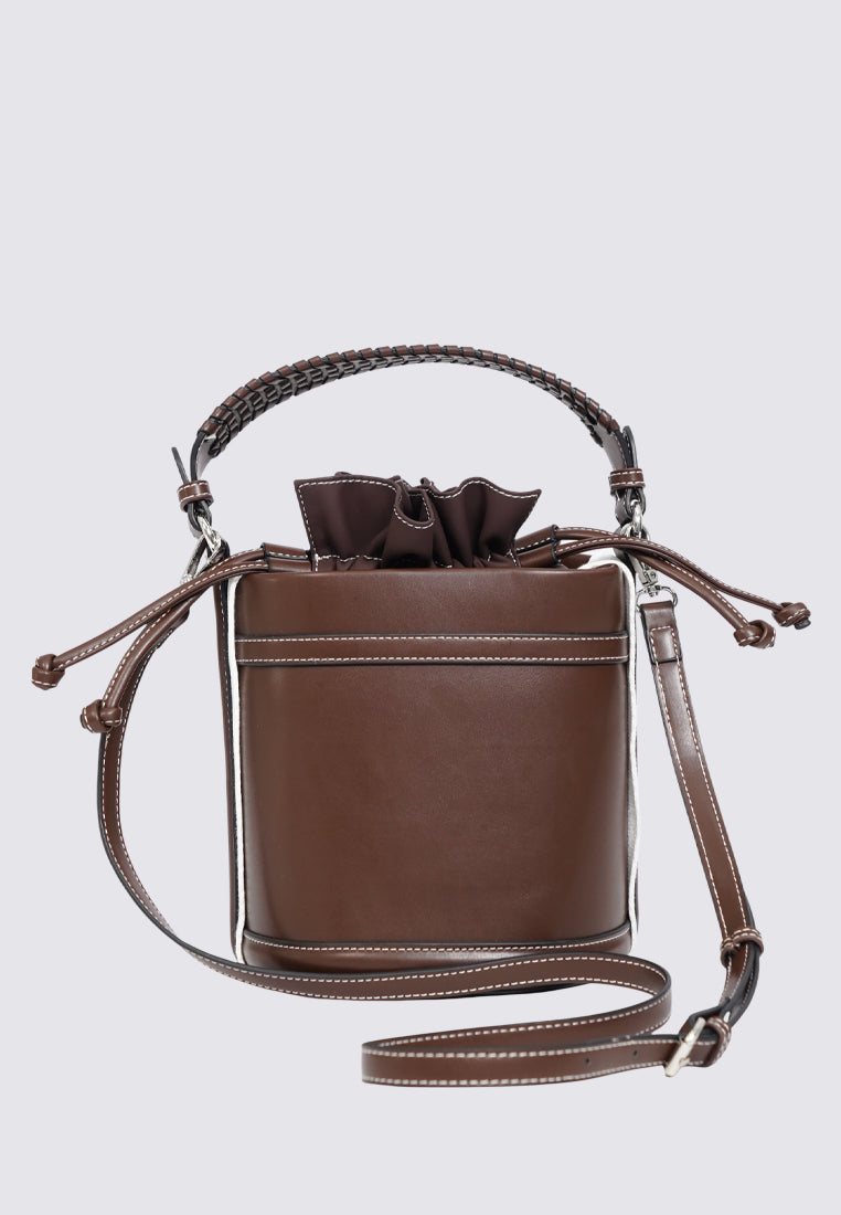 Dark Brown Bucket Bag