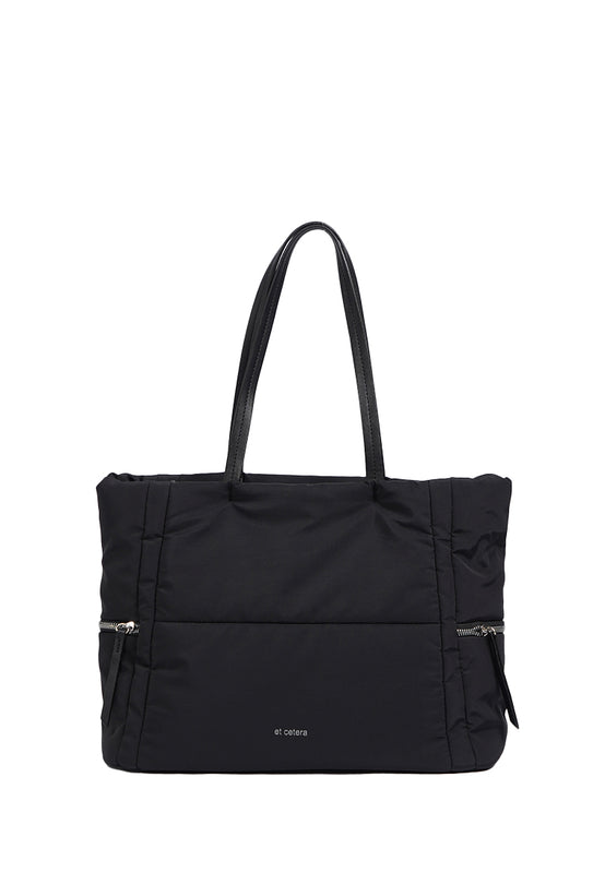 Et Cetera Totebag Puffy BLACK