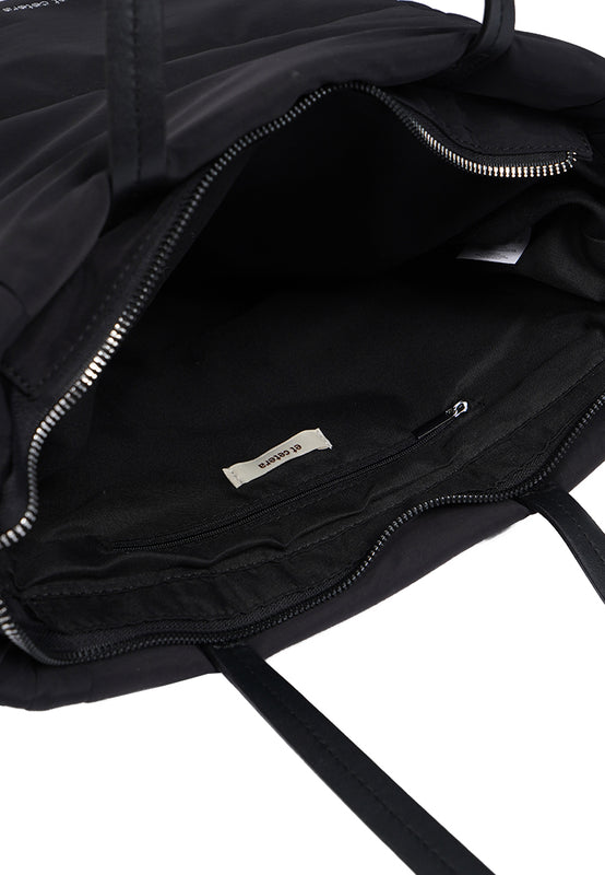 Et Cetera Totebag Puffy BLACK