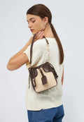 Solid Sling Bag BROWN