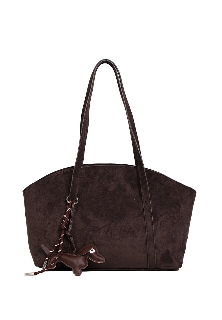 Shoulder Bag with Charm