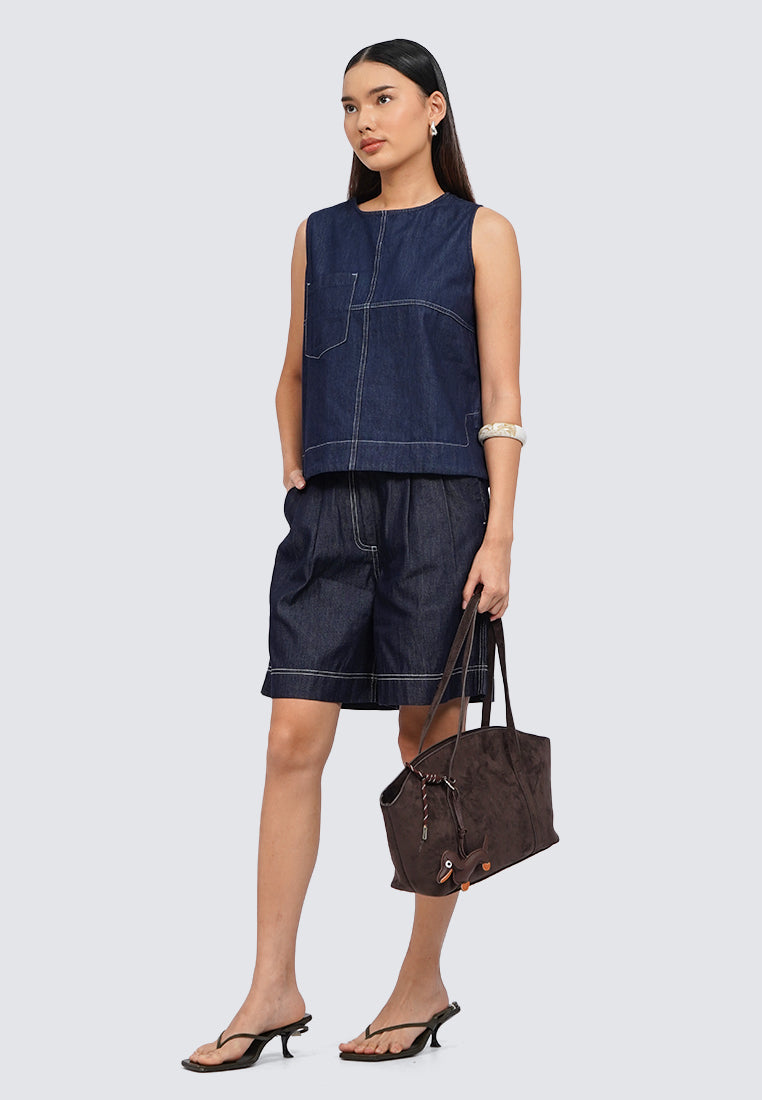 Shoulder Bag with Charm