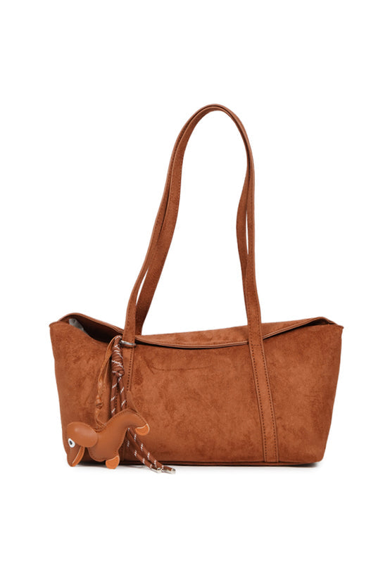 Shoulder Bag With Charm