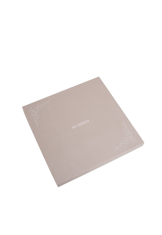 Embroidery Scarves Light Grey