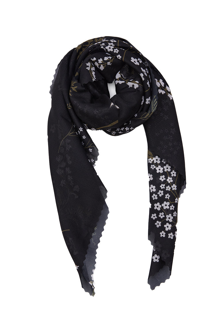 Printed Square Scarf