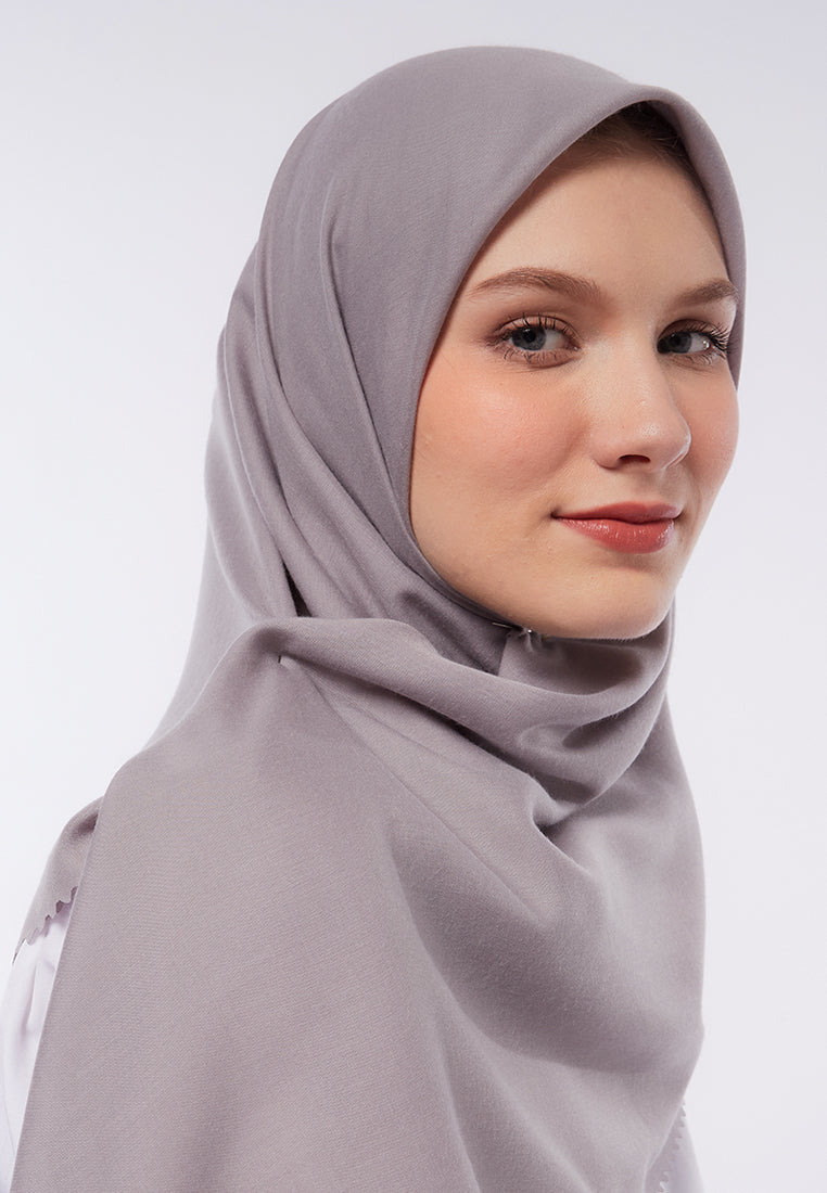 Plain Square Scarf