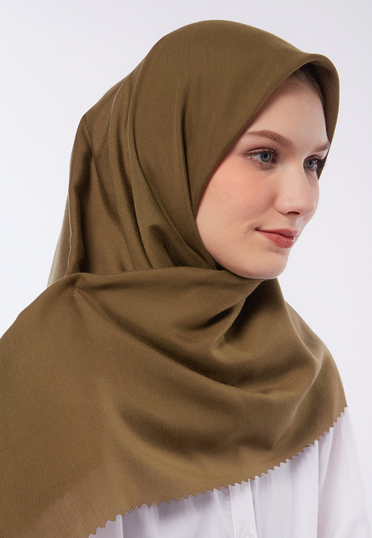 Plain Square Scarf