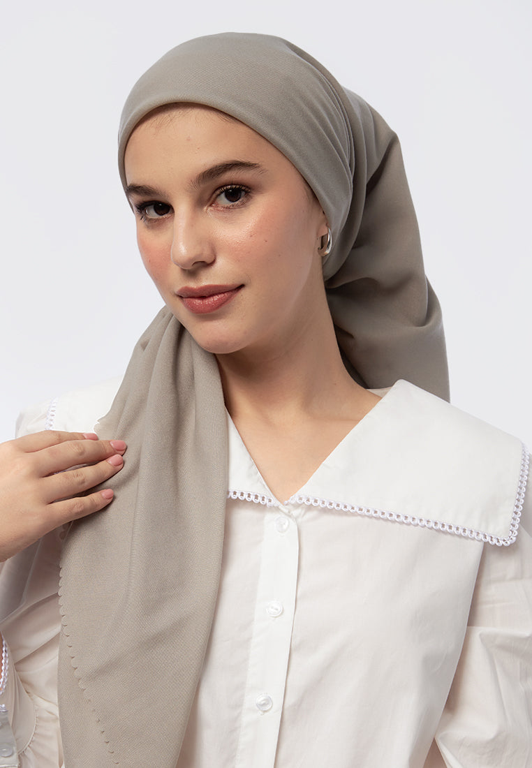 Plain Square Scarf