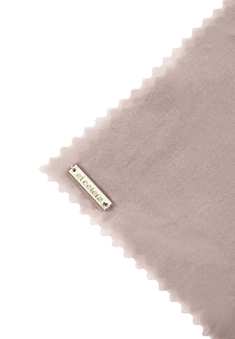 Plain Square Scarf