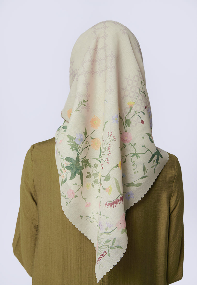 Flower Printed Scarf