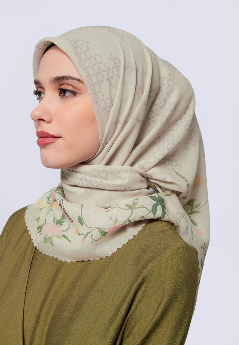 Flower Printed Scarf