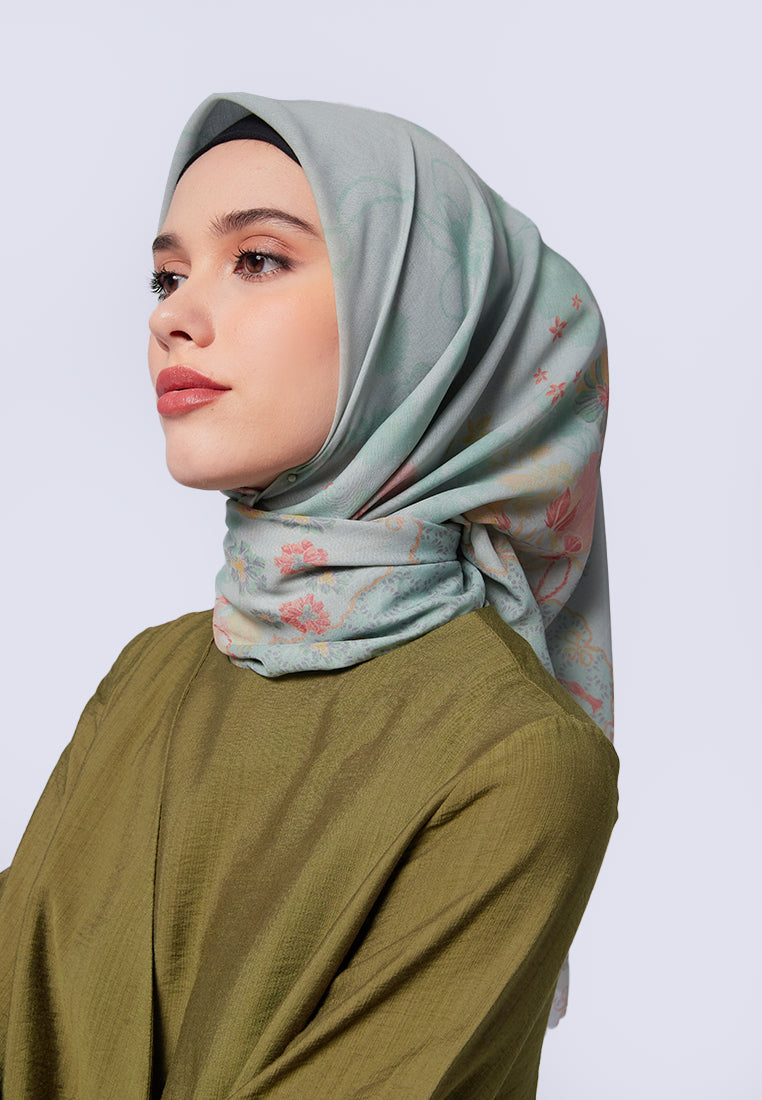 Flower Printed Scarf
