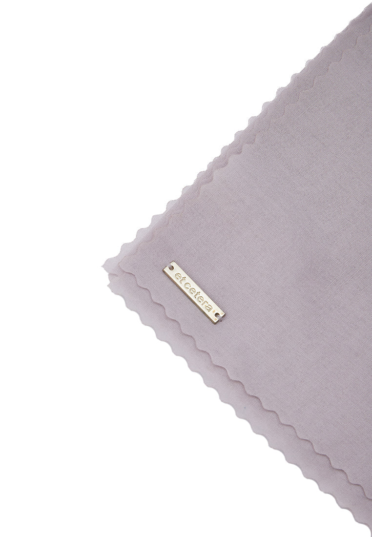 Plain Square Scarf