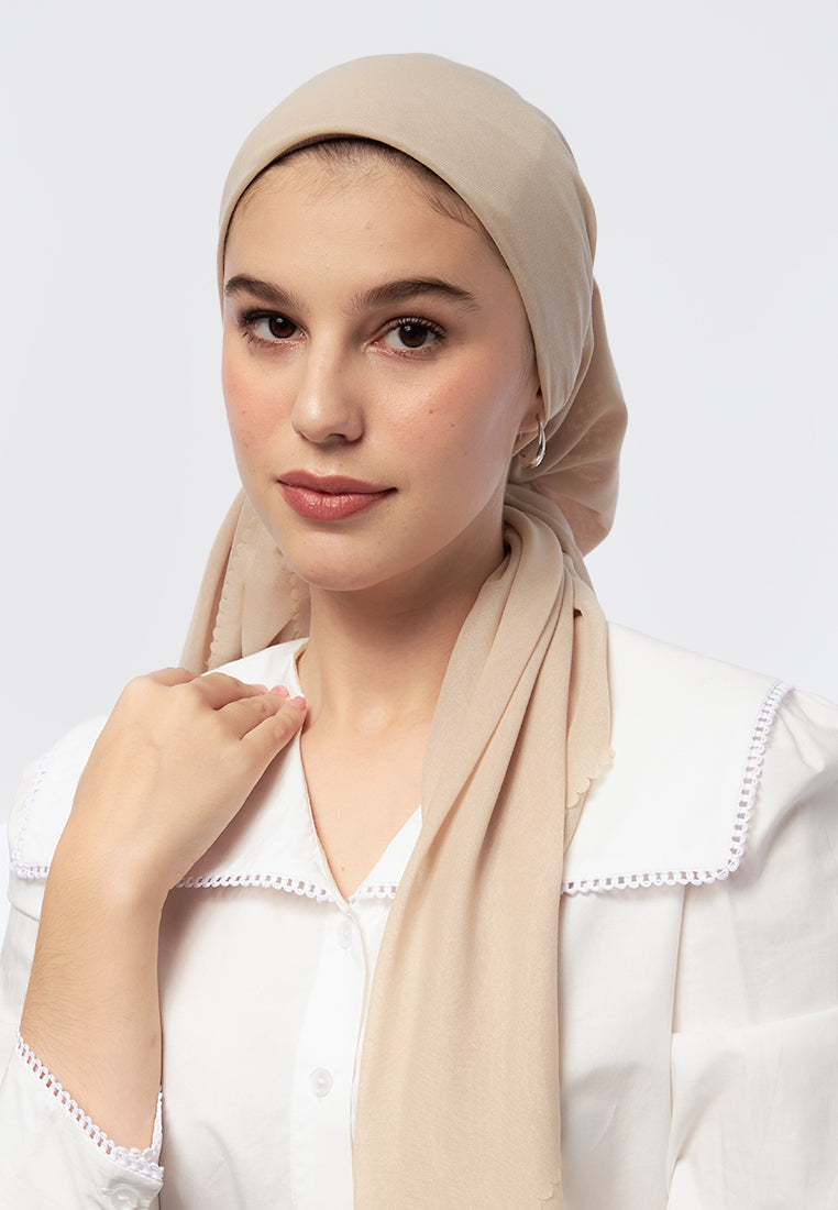 Plain Square Scarf