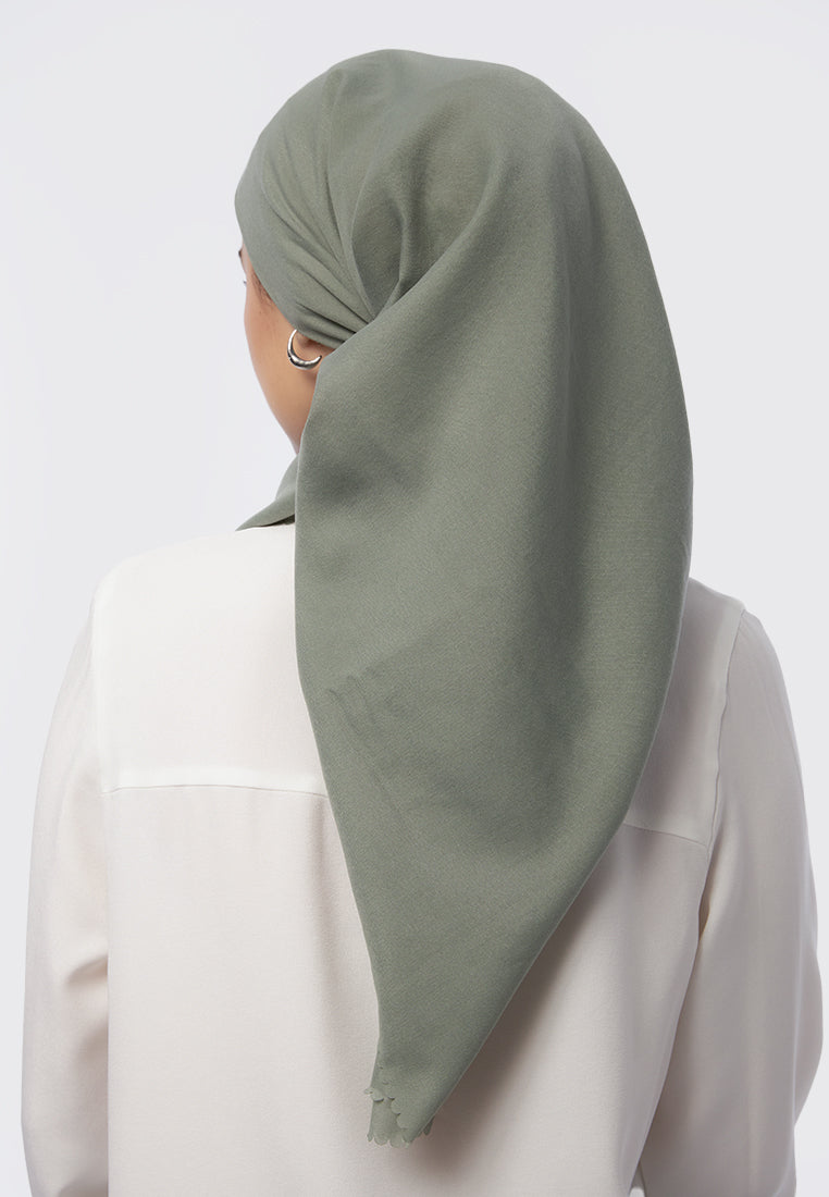 Plain Square Scarf