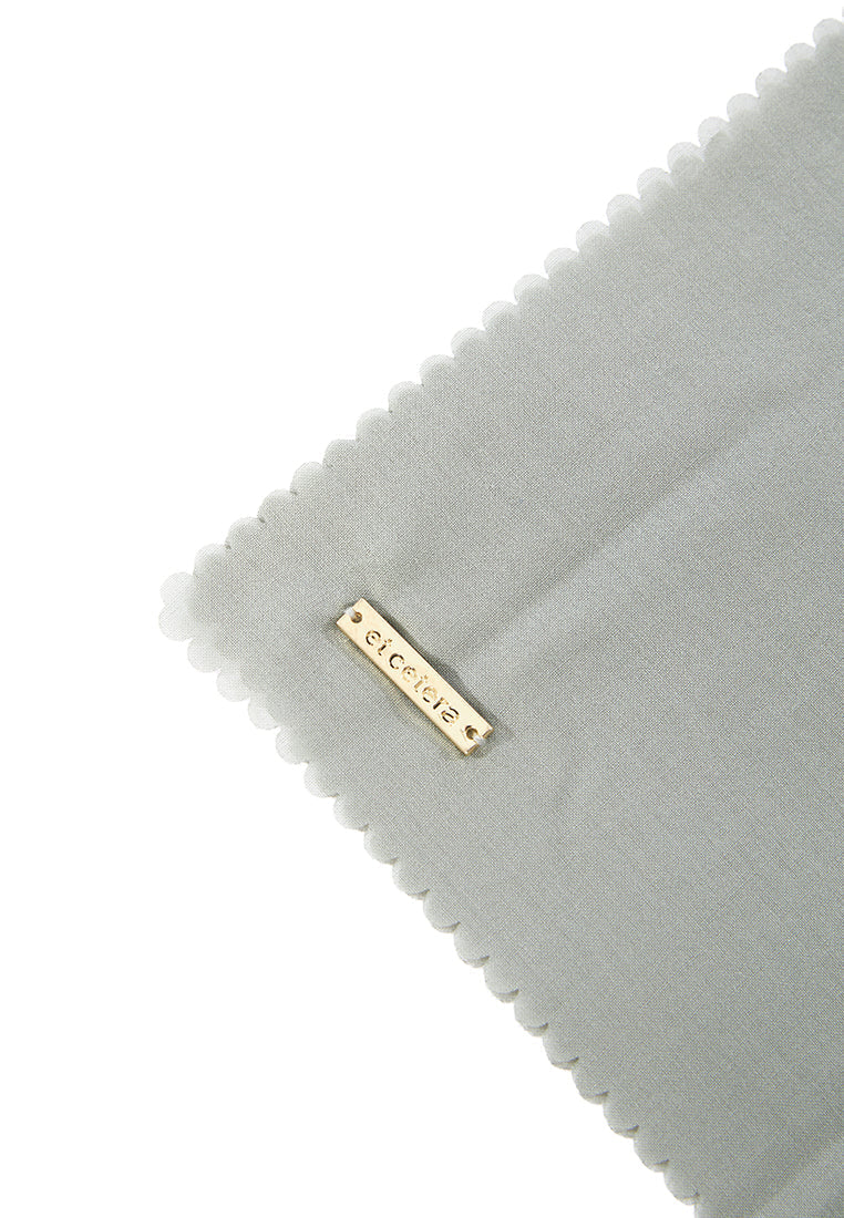 Plain Square Scarf